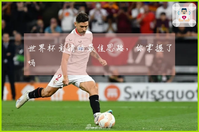 世界杯竞猜的最佳思路，你掌握了吗