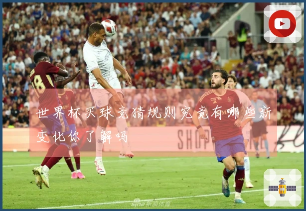 世界杯买球竞猜规则究竟有哪些新变化你了解吗
